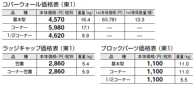 コバーウォール【2024年版】_価格_1