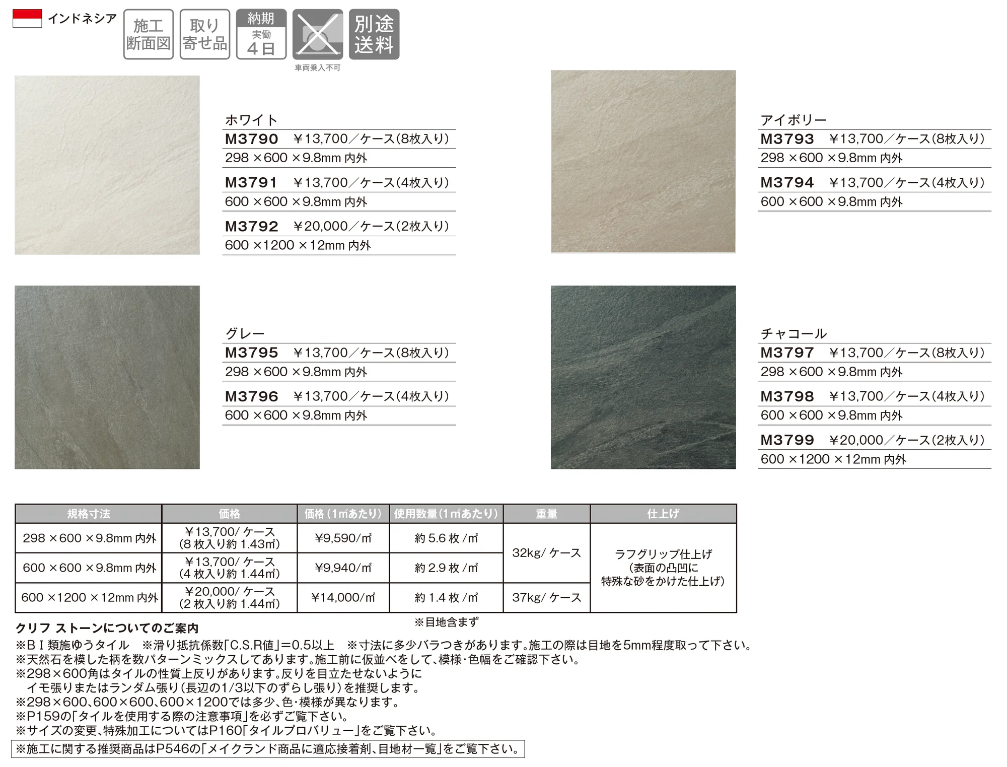 クリフ ストーン_価格_1