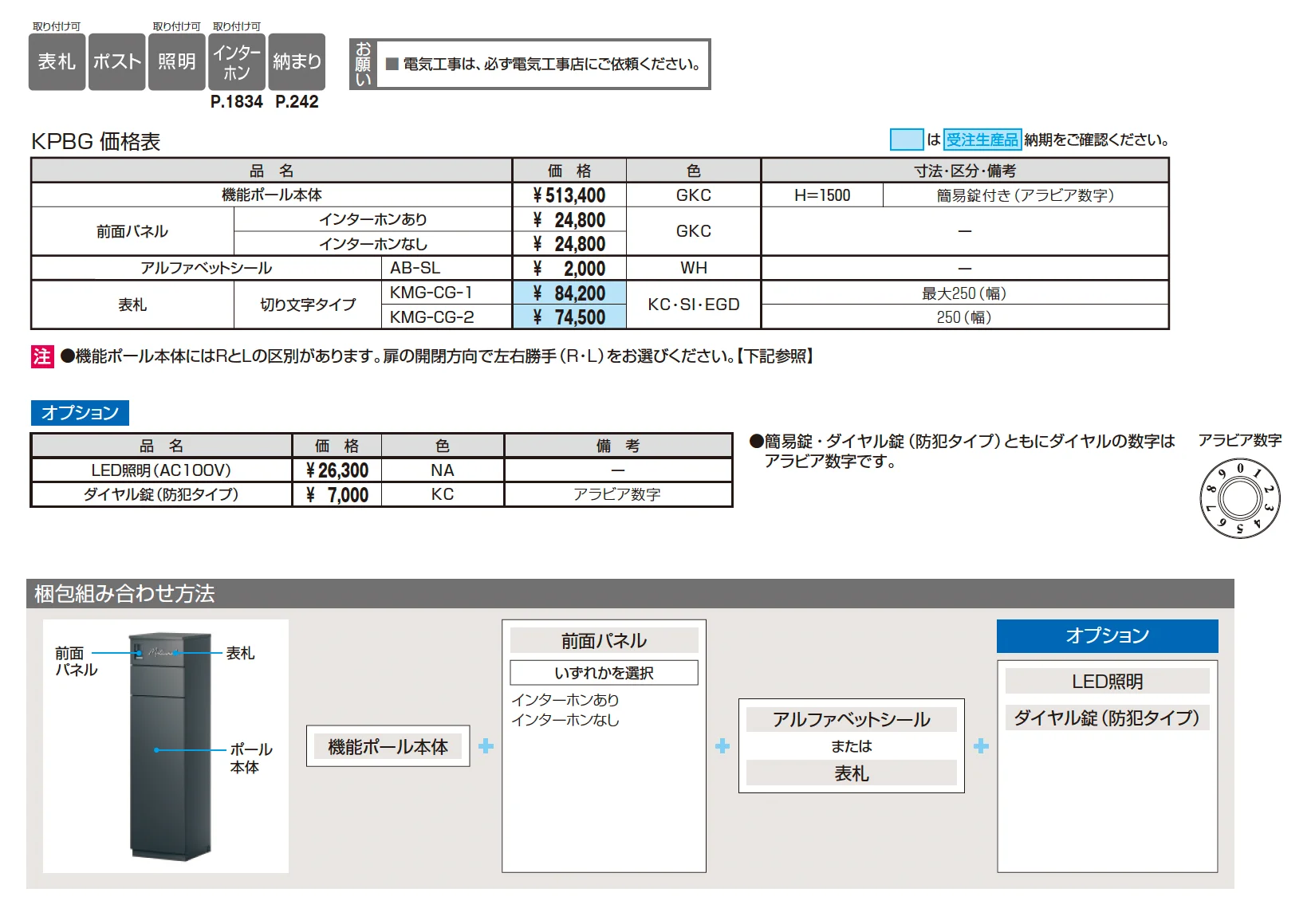 機能ポール フレムス Grand_価格_1