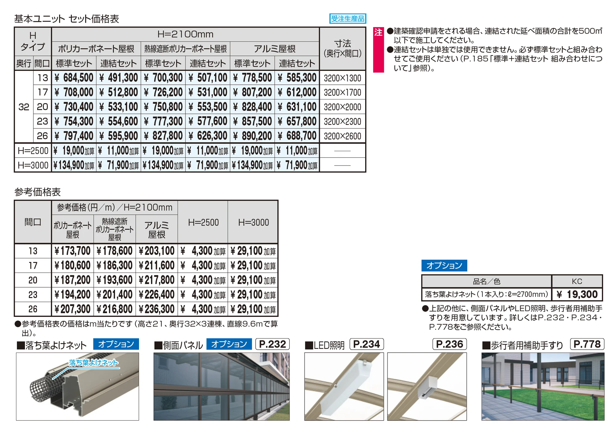 ファインロードS 両支持タイプ/3000N/㎡ 積雪地域型 基本ユニット_価格_1