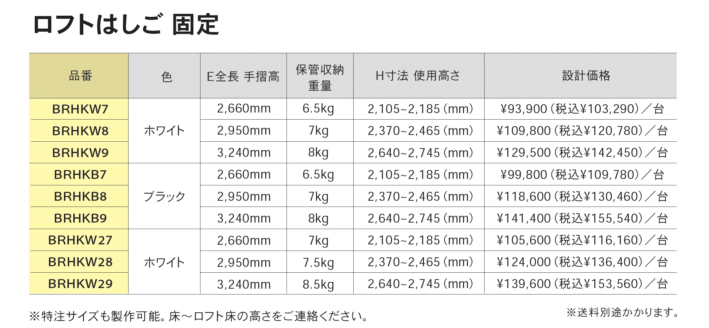ロフトはしご 固定/一段伸縮タイプ_価格_2