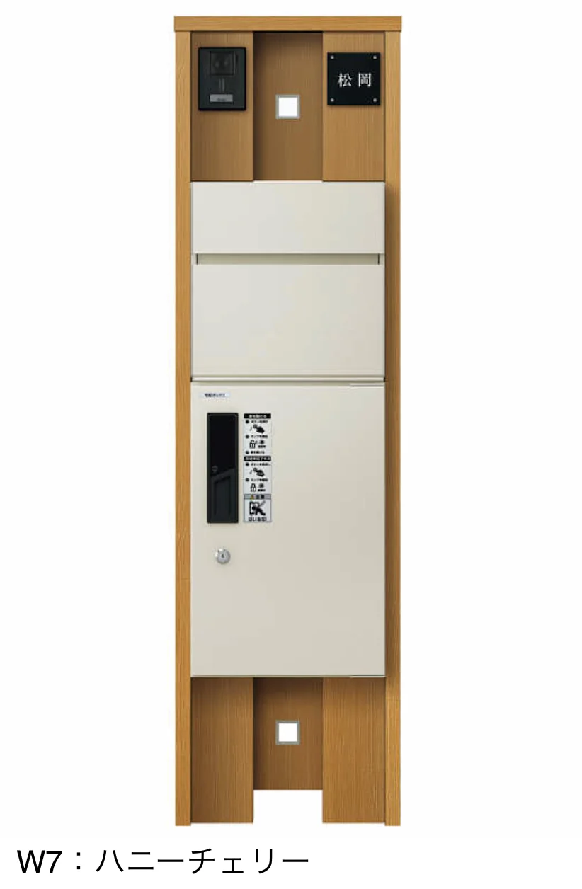 YKK APの「〔ピタットKey システム〕ルシアス 宅配ボックス1型取付用ルシアス ポストユニット KA01型【2023年版】」のサブ画像7