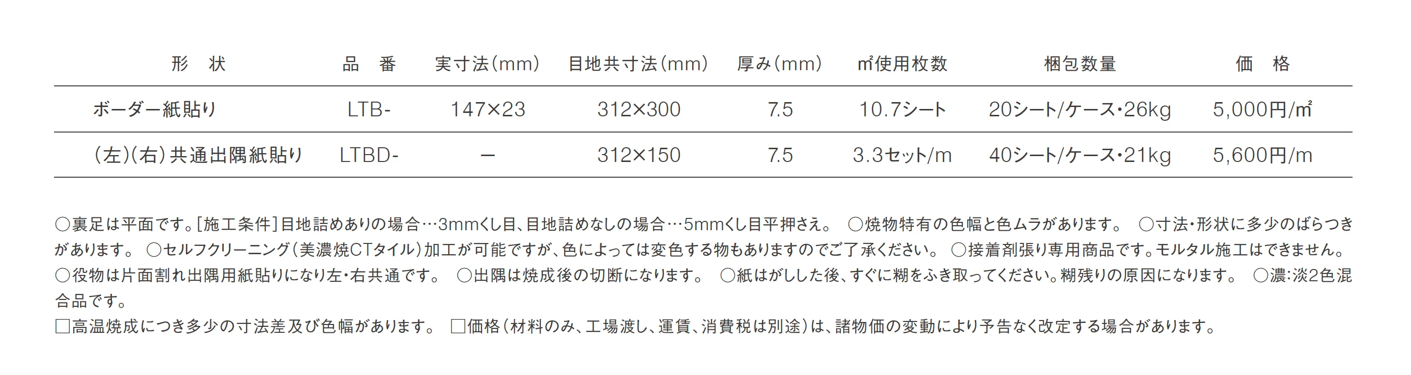 ライトボーダー_価格_1