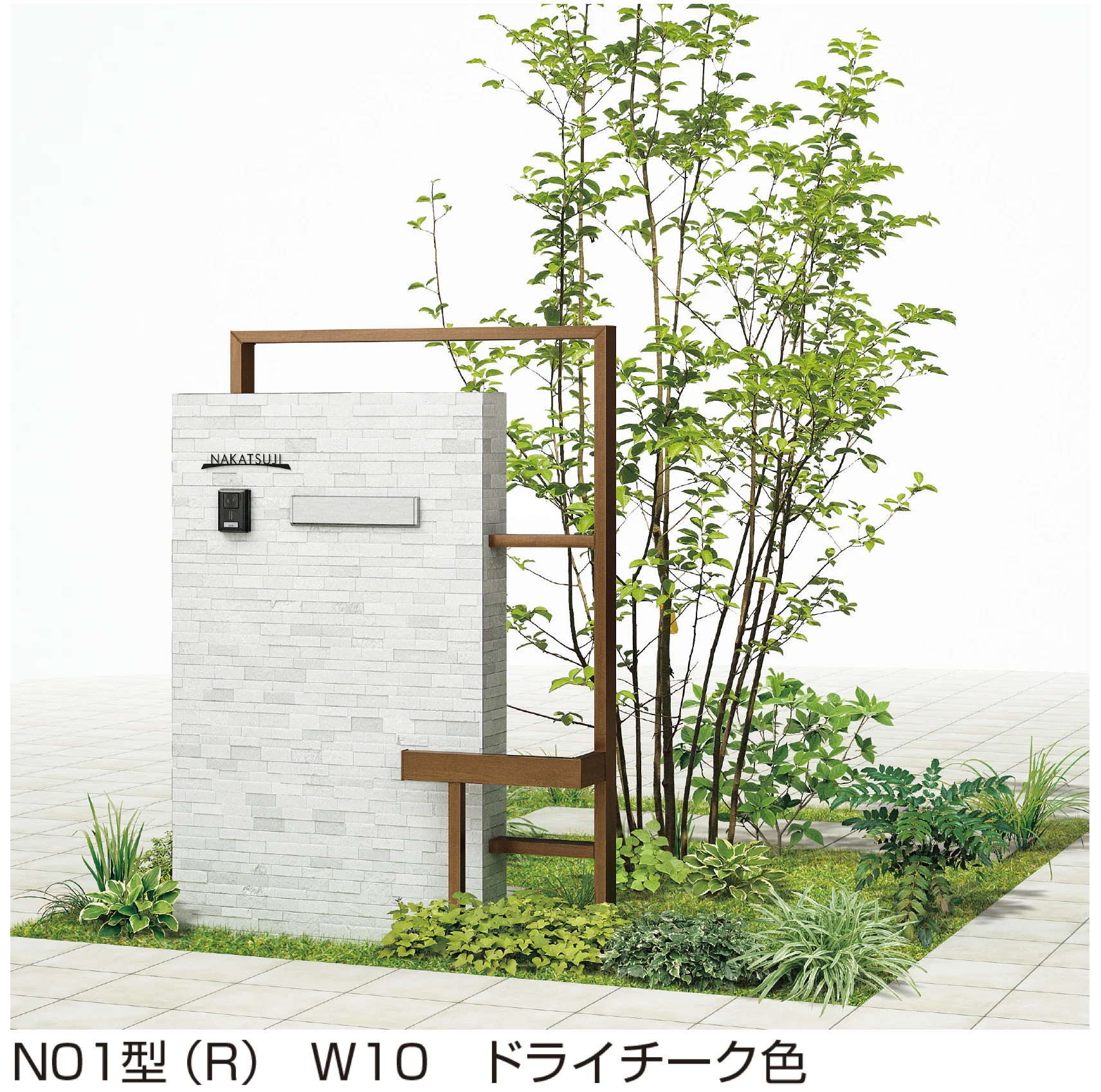 YKK APの「プリュード ウォールフレームユニット N01型」