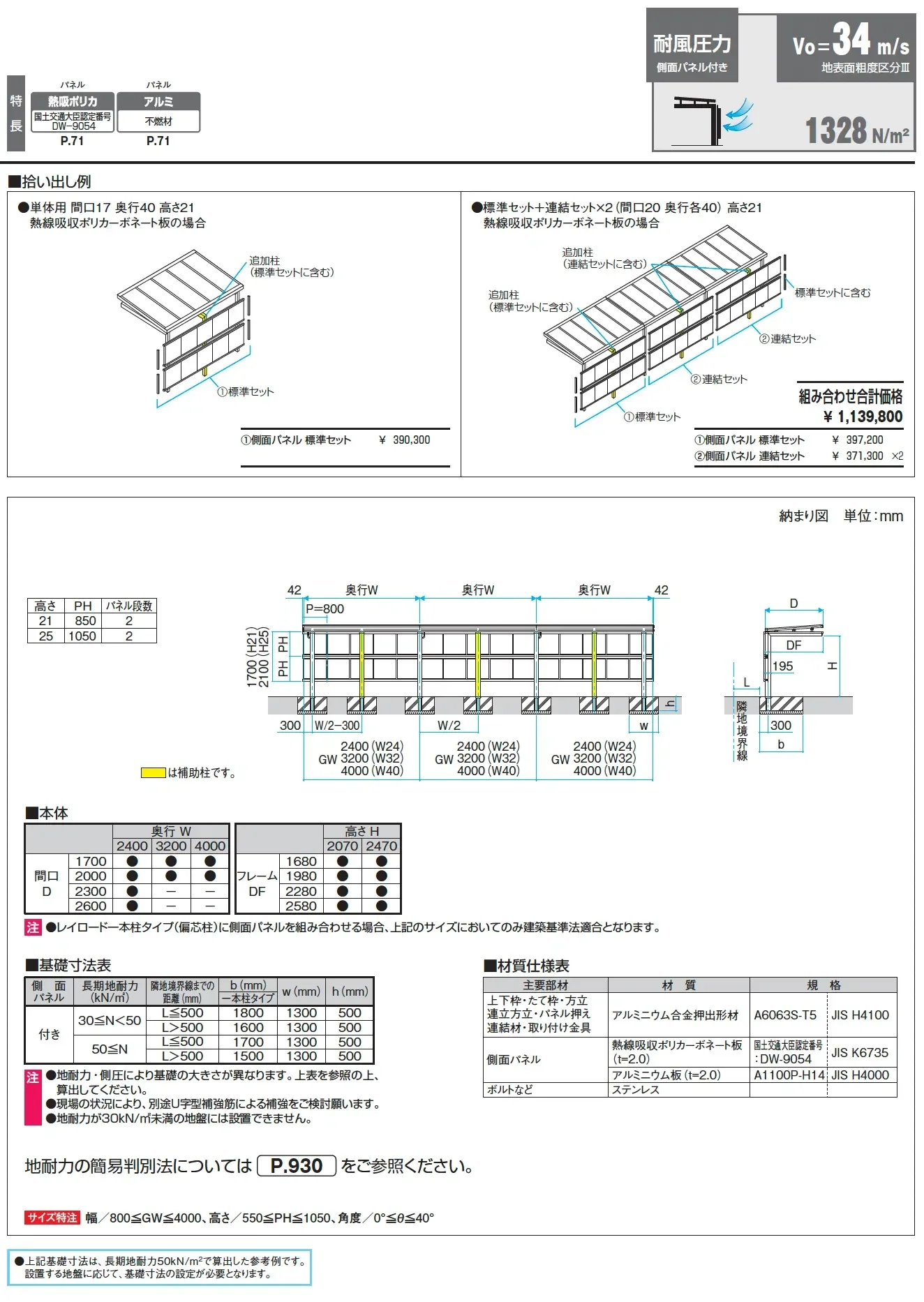 レイロード 一本柱タイプ(偏芯柱) 基本ユニット【2025年版】_価格_3