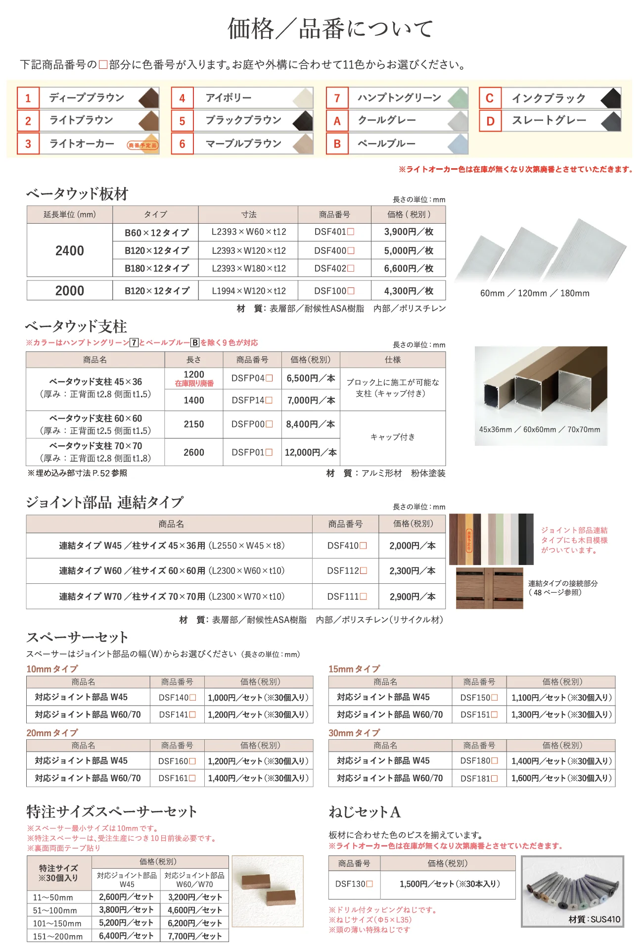ベータウッド 板材_価格_1