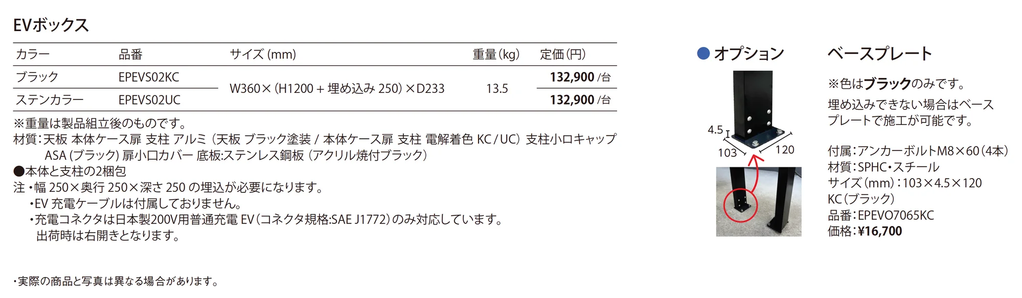 EV ボックス EV BOX_価格_1