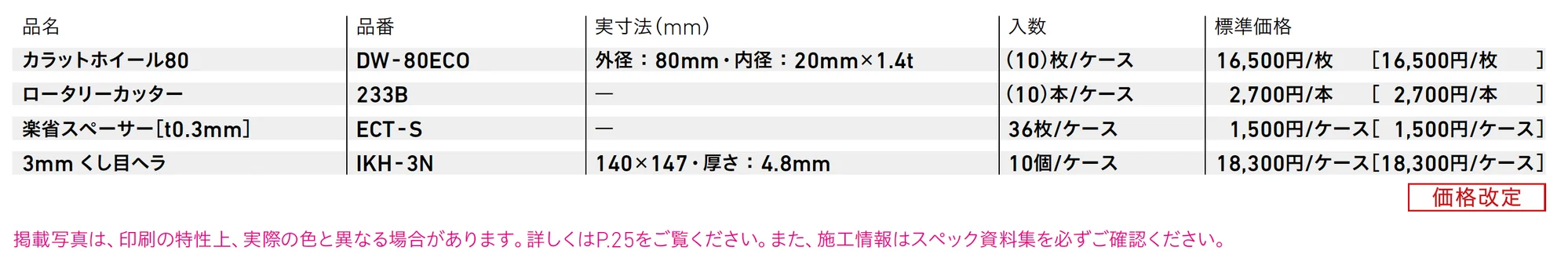 エコカラットプラス 部材 専用工具_価格_1