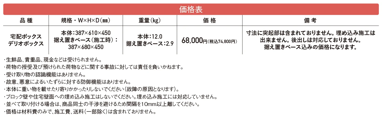 リーベシリーズ デリオボックス【2024年版】_価格_1