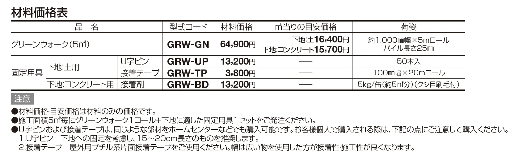 グリーンウォーク【2023年版】_価格_1