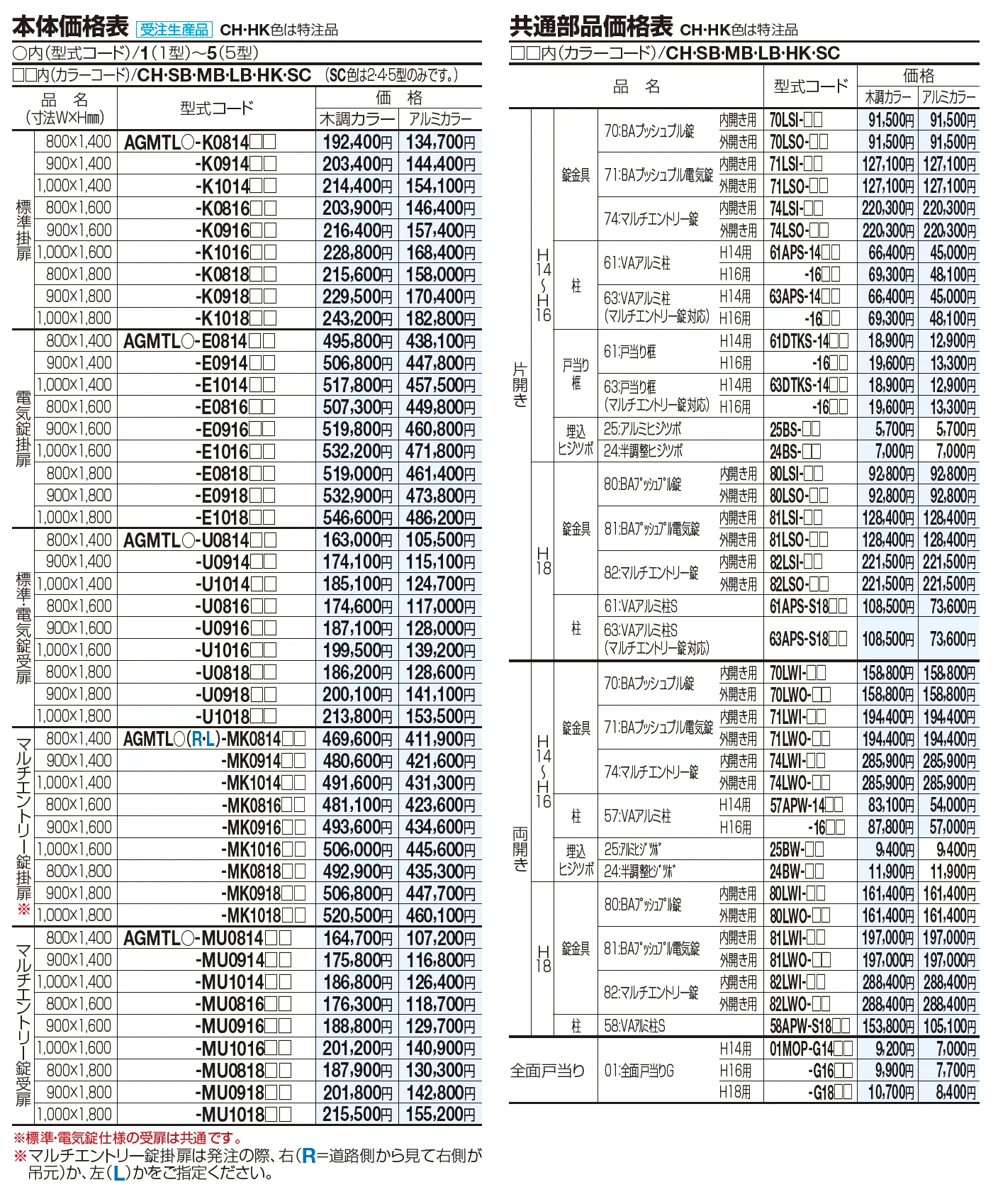 アレグリア門扉 TL1型【2023年版】_価格_2