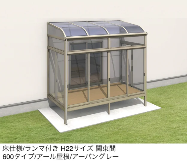 三協アルミの「晴れもようwith(床仕様/ランマ付き H22サイズ 関東間)」