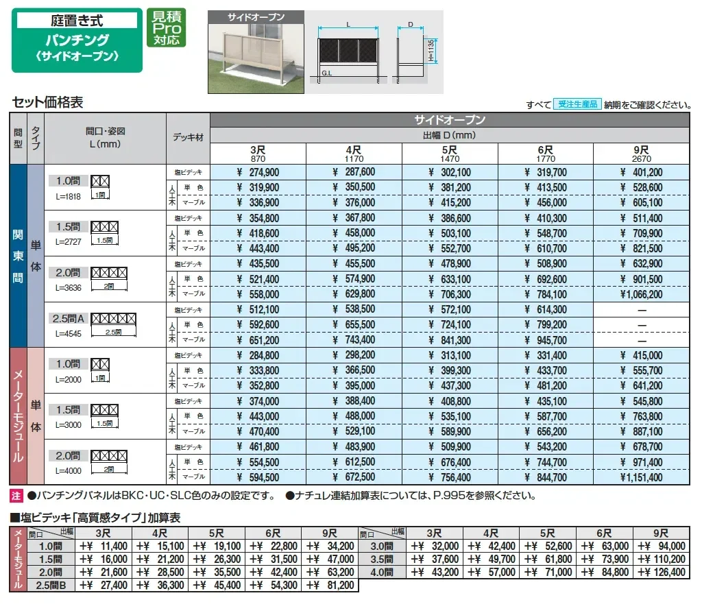 オルネ(庭置き式 パンチング(サイドオープン))【2025年版】_価格_1