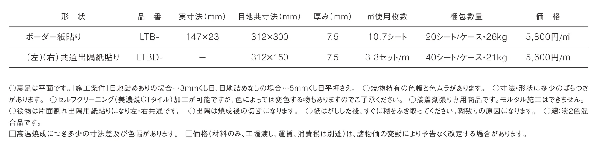 ライトボーダー_価格_1