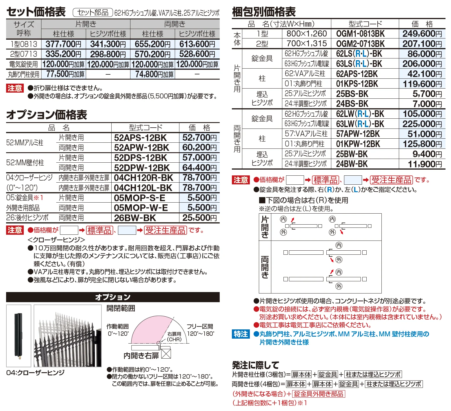 オレガ門扉1型【2023年版】_価格_1
