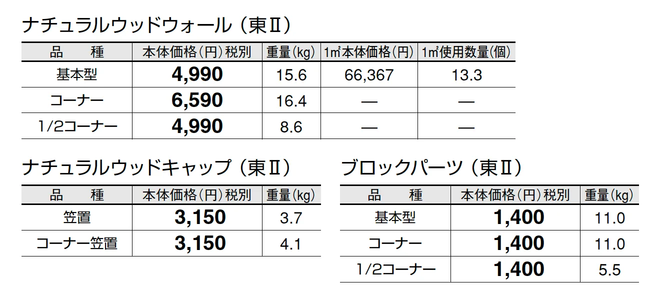 ナチュラルウッドウォール【2025年版】_価格_2