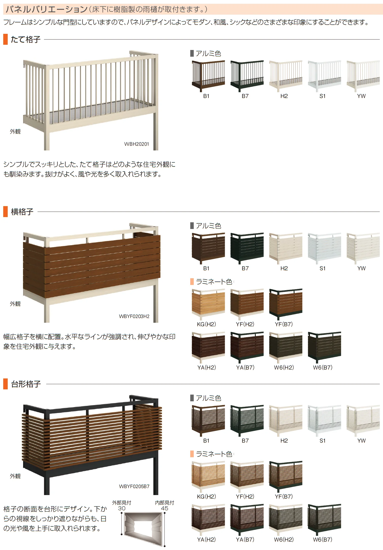 ルシアス バルコニー【屋根置式】・【屋根置式/片屋根片柱仕様】【2025年版】_バリエーション_3