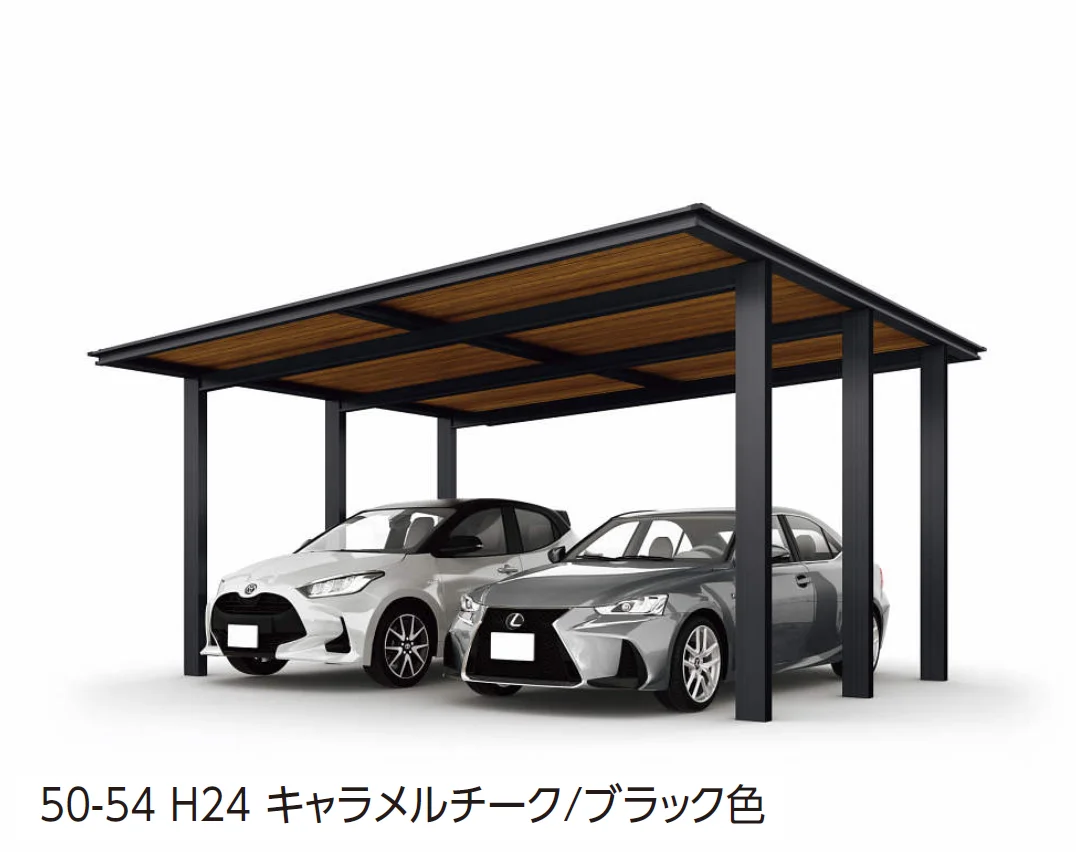 YKK APの「ルシアス カーポート 1500タイプ 2台用 (単体/奥行連結)【2025年版】【廃番】」のサブ画像7