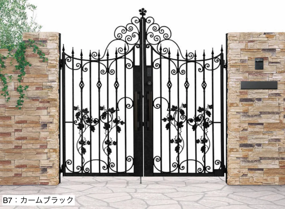YKK APの「〔ピタットKey システム〕電気錠付 シャローネ 門扉シリーズ EA02型【2024年版】」のサブ画像1
