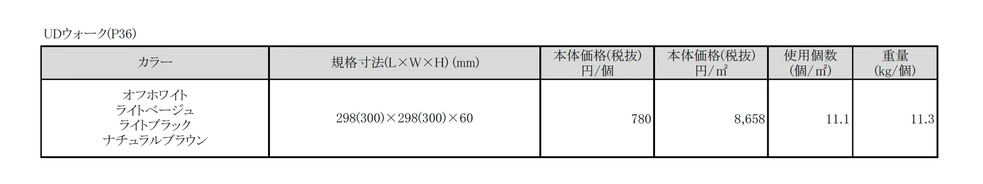 UD ウォーク【2025年版】_価格_1