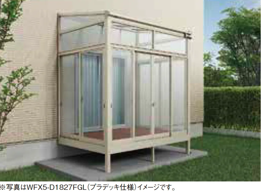 大仙の「ソレイドテラス囲い ノーマルサッシ(ランマFIX)【床仕様】【2025年版】」のサブ画像1