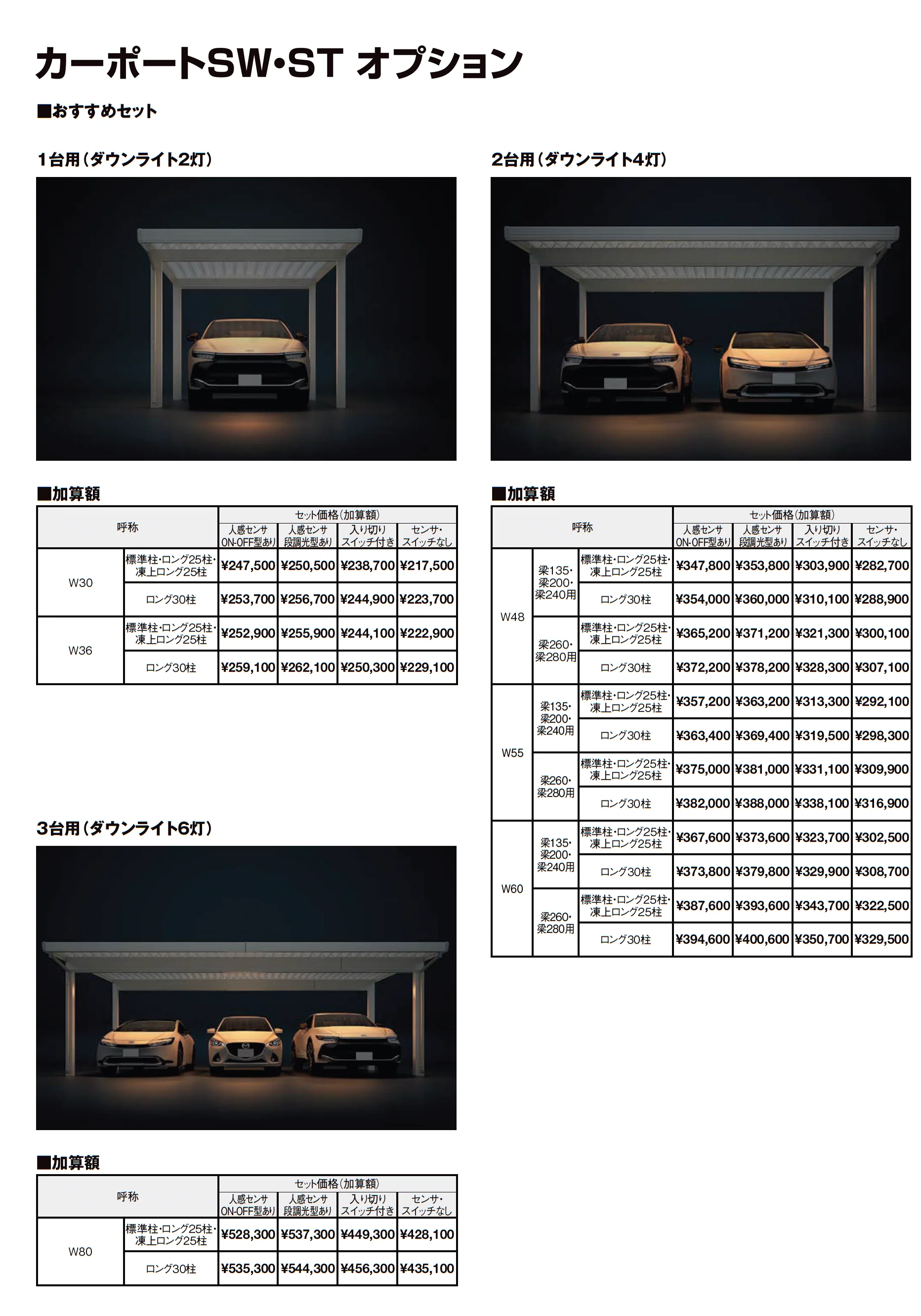 カーポートST 4500タイプ 2台用_価格_12