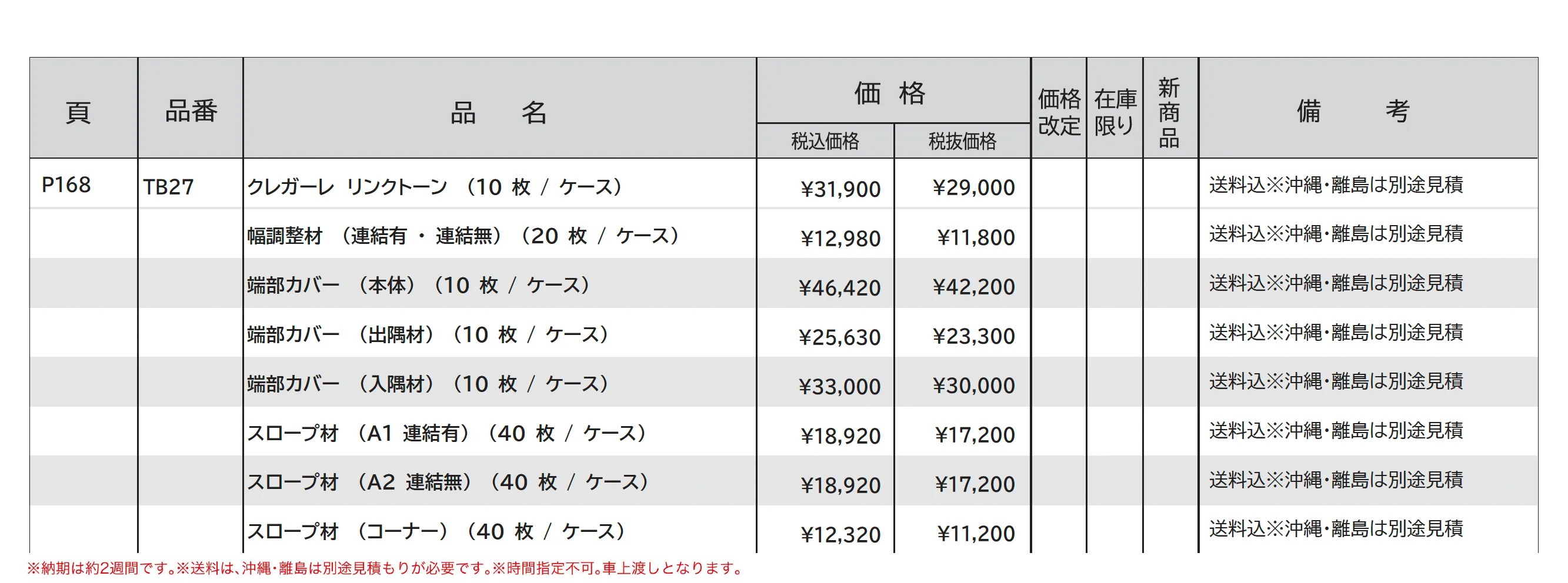 クレガーレ リンクトーン_価格_1