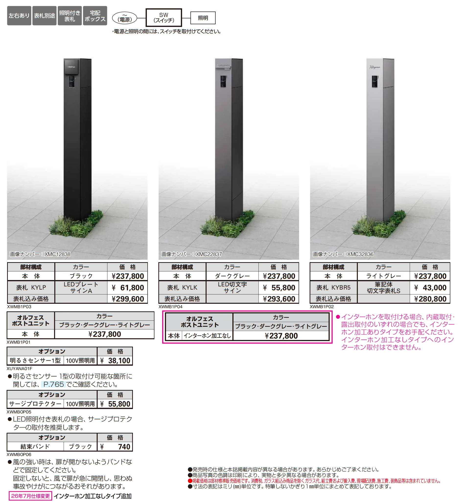 オルフェス ポストユニット_価格_1