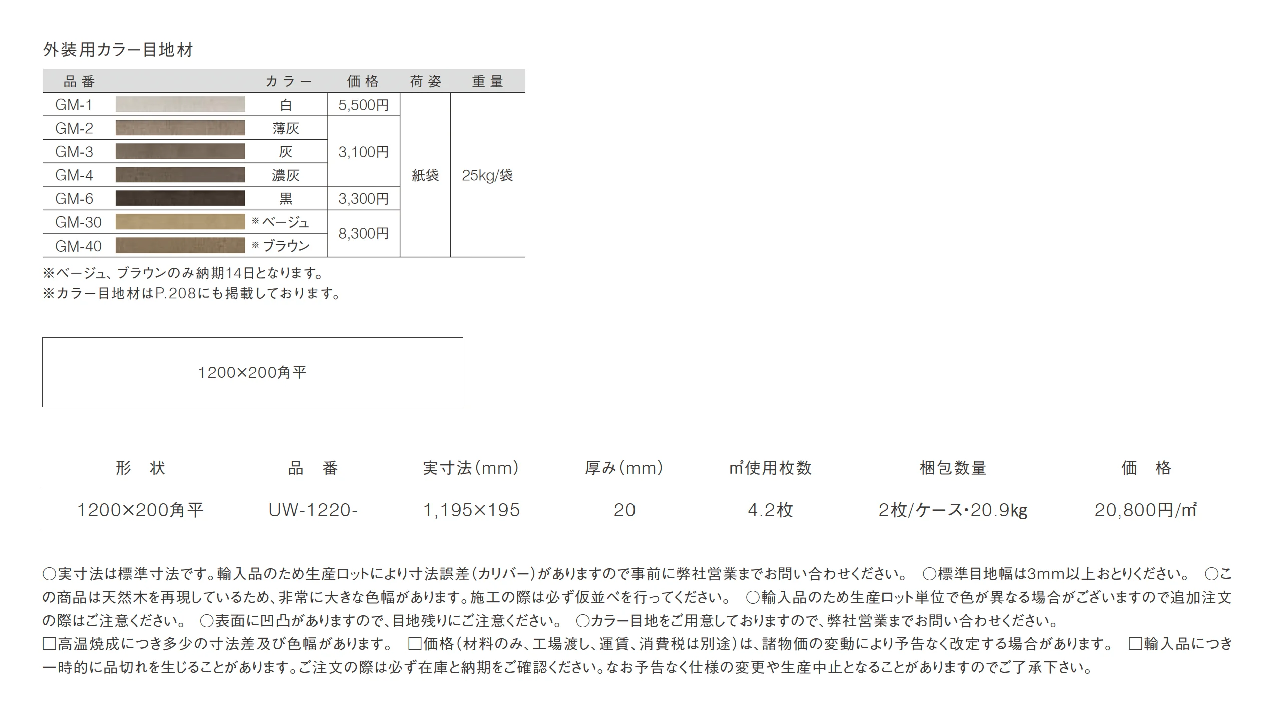 アウトウォーク20_価格_1