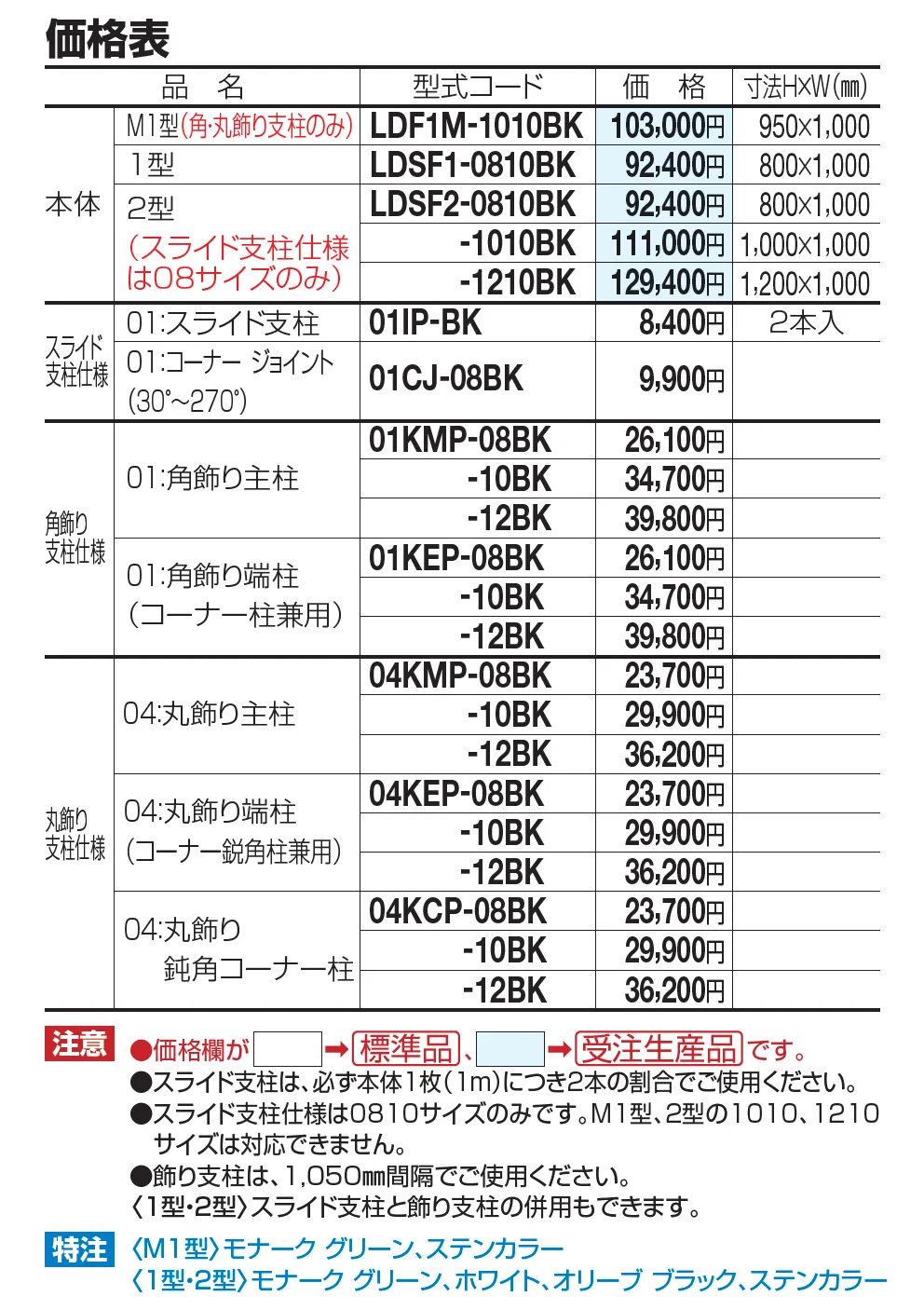ロードス フェンス 2型【2023年版】_価格_1
