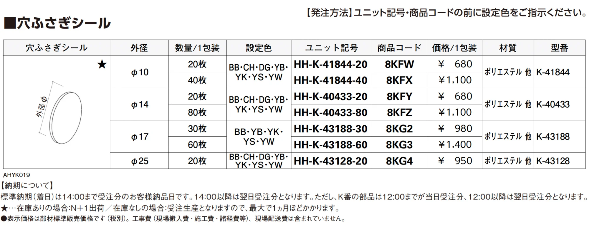 穴ふさぎシール【2024年版】_価格_1