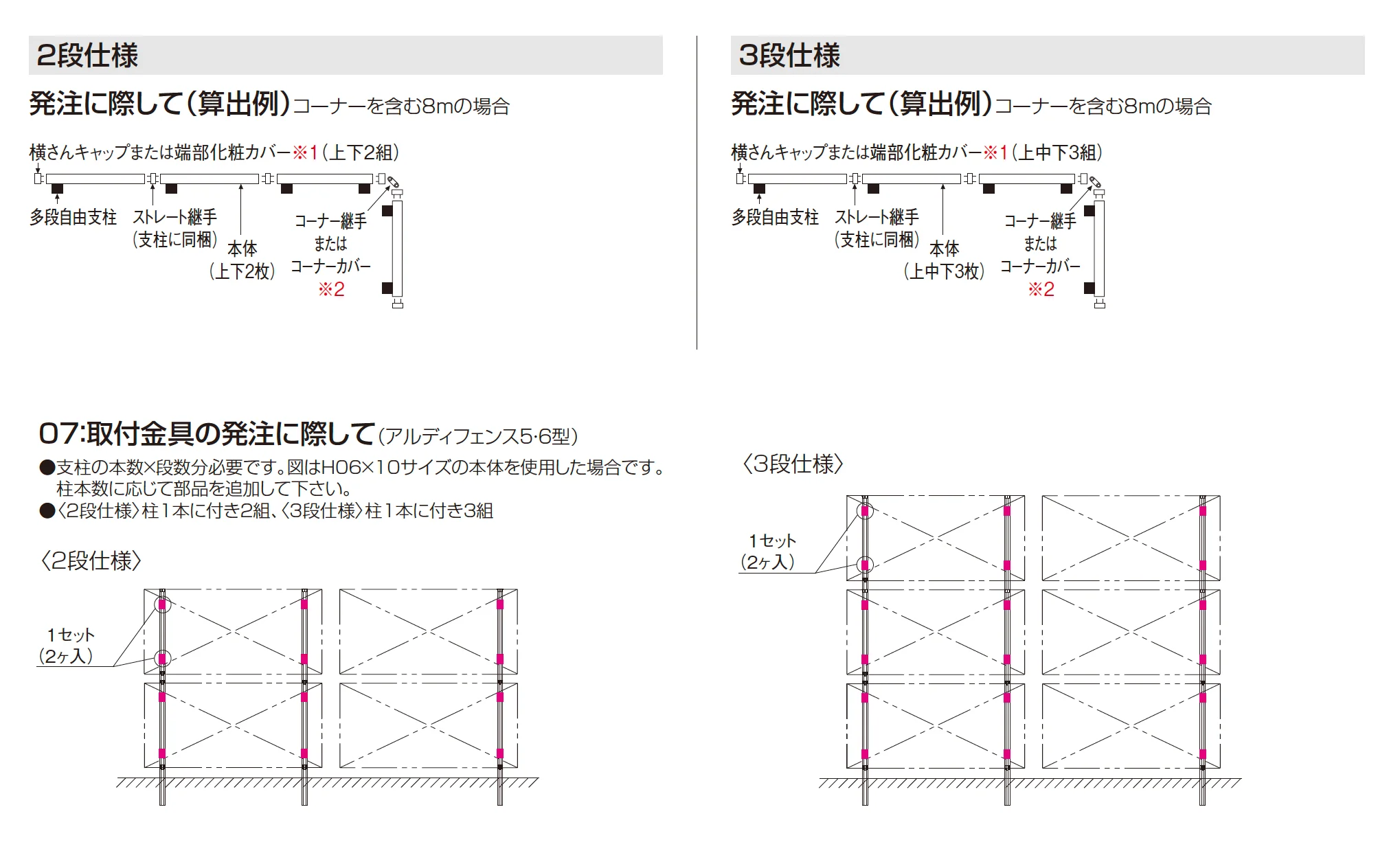 10：多段自由支柱_価格_3