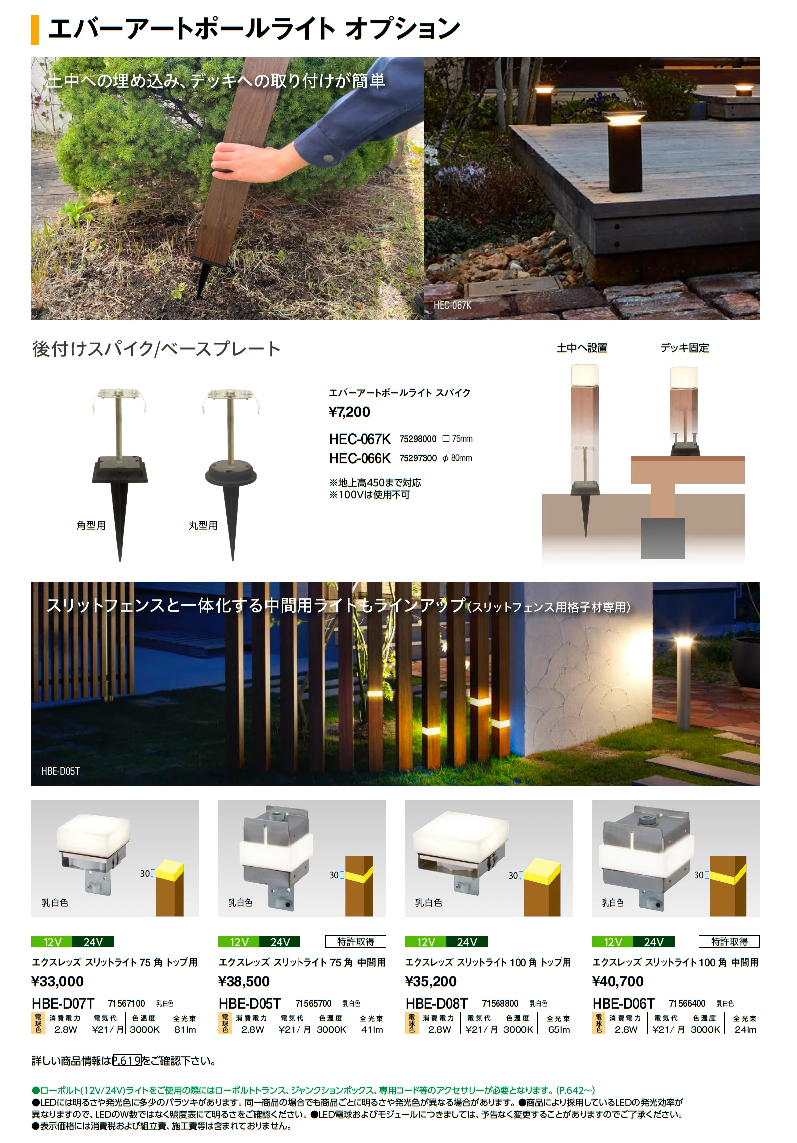 エバーアートポールライト 拡散光 ガラスブロック_価格_4
