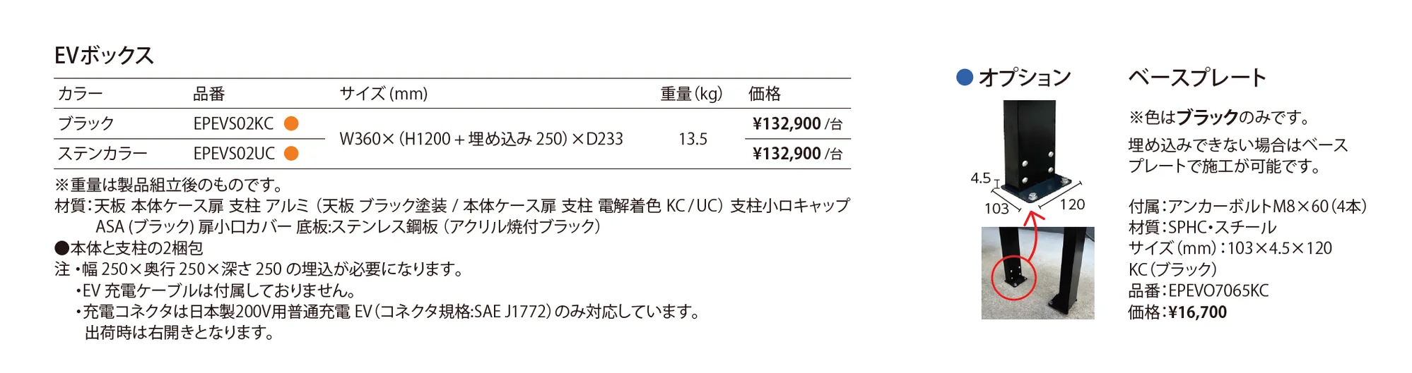 EV ボックス_価格_1