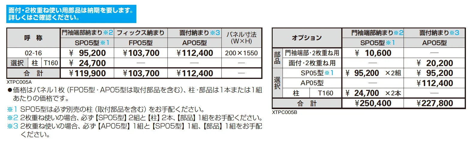 プリュード アクセサリーパネル AP05型【2025年版】_価格_1