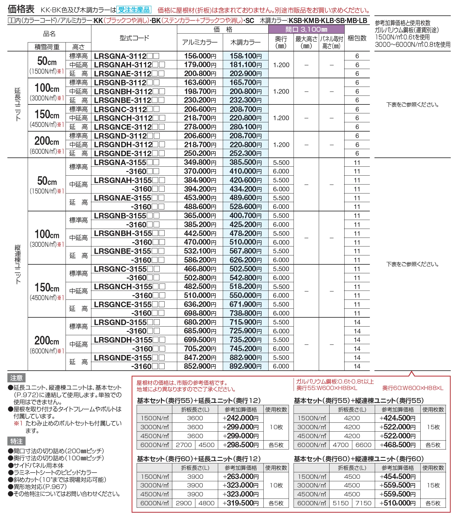 レジストポートSG 間口31サイズ(縦連棟ユニット)【2023年版】_価格_1