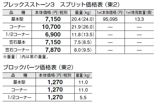 プレックスストーン3 スプリット【2024年版】_価格_2