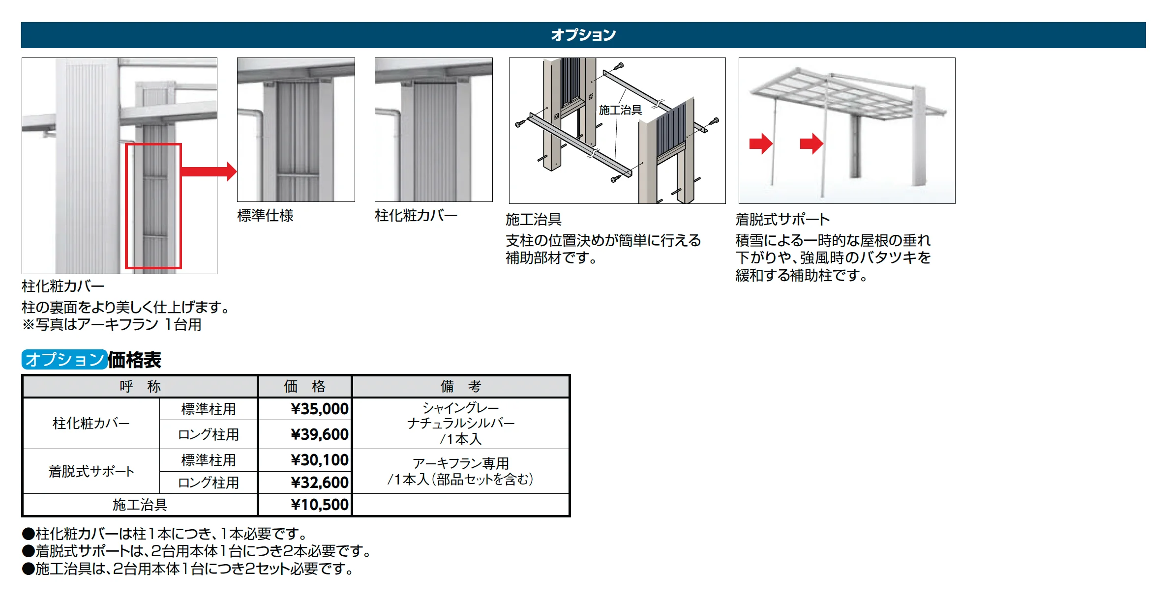 アーキフラン 2台用_価格_2