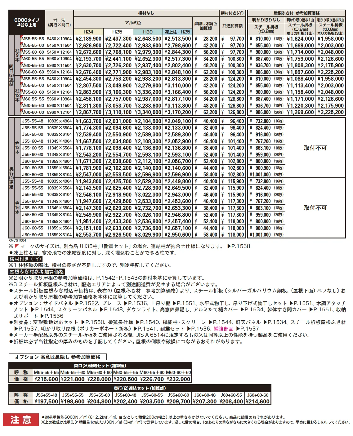 ジーポートPro/Pro G 6000タイプ 4台以上用(奥行(2)連結・間口(2)連結)【2024年版】_価格_1