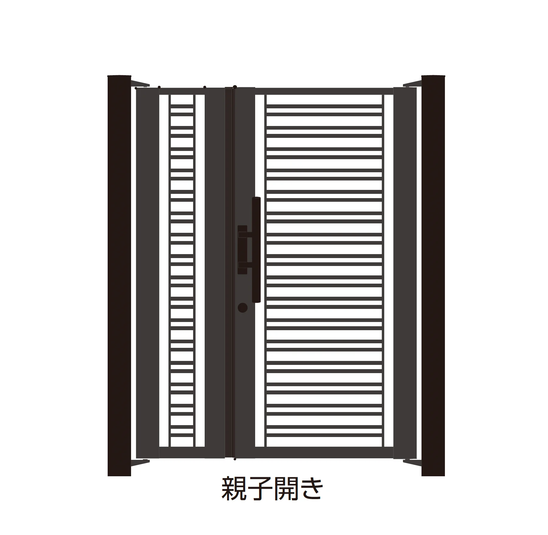 タカショーの「ロートアルミゲート ラインダブル」のサブ画像3