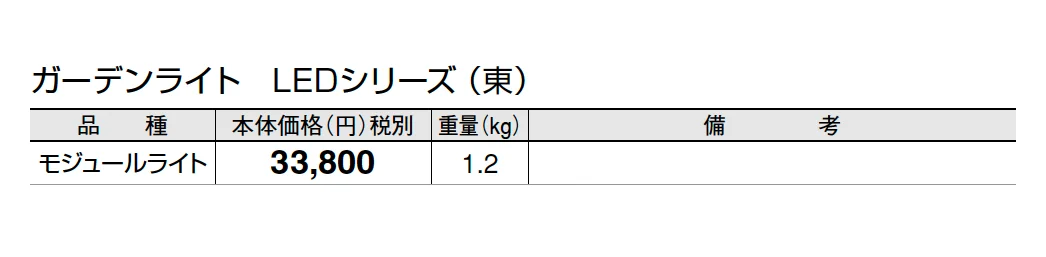 モジュールライト【2025年版】_価格_1