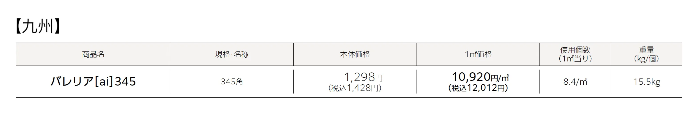 バレリア®︎(ai)345PAT._価格_2