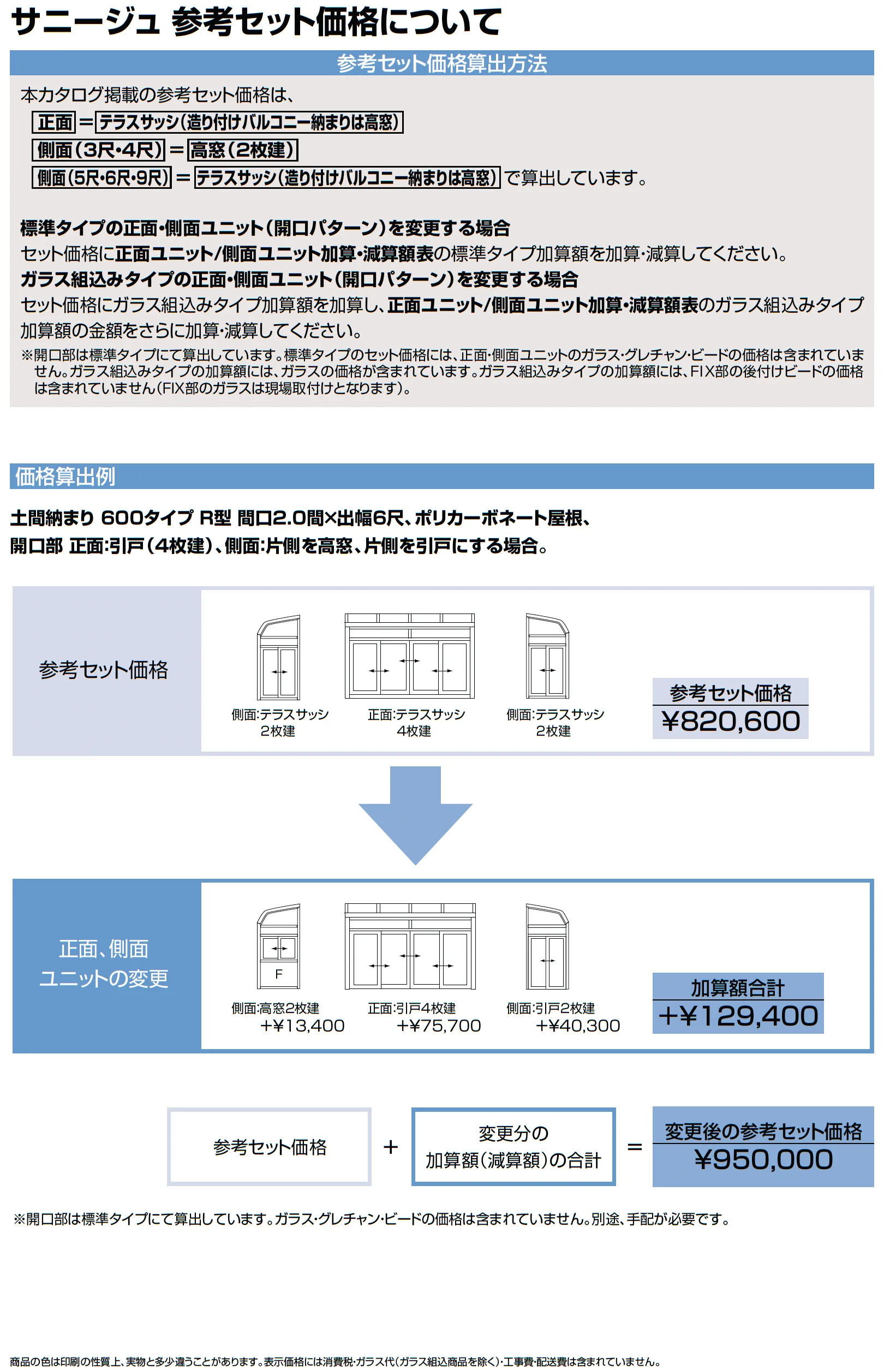 サニージュ F型 アルミバルコニー納まり 関東間_価格_10