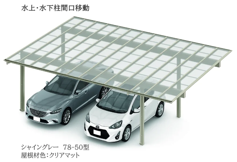 LIXILの「フーゴF 3台用 柱間口移動【2024年版】」のサブ画像3