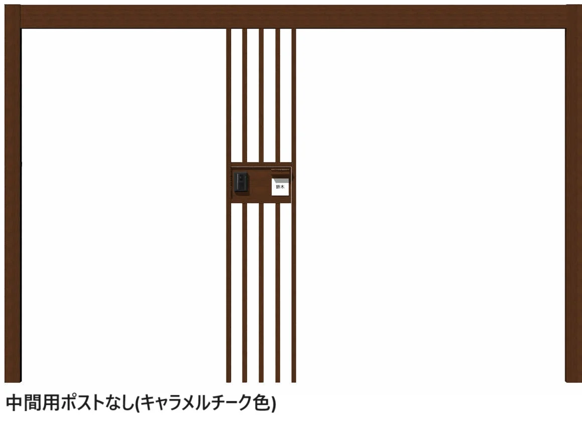 YKK APの「リレーリア 機能パネル 横型タイプ〈W393〉（フロントフレーム用）【2023年版】」のサブ画像2