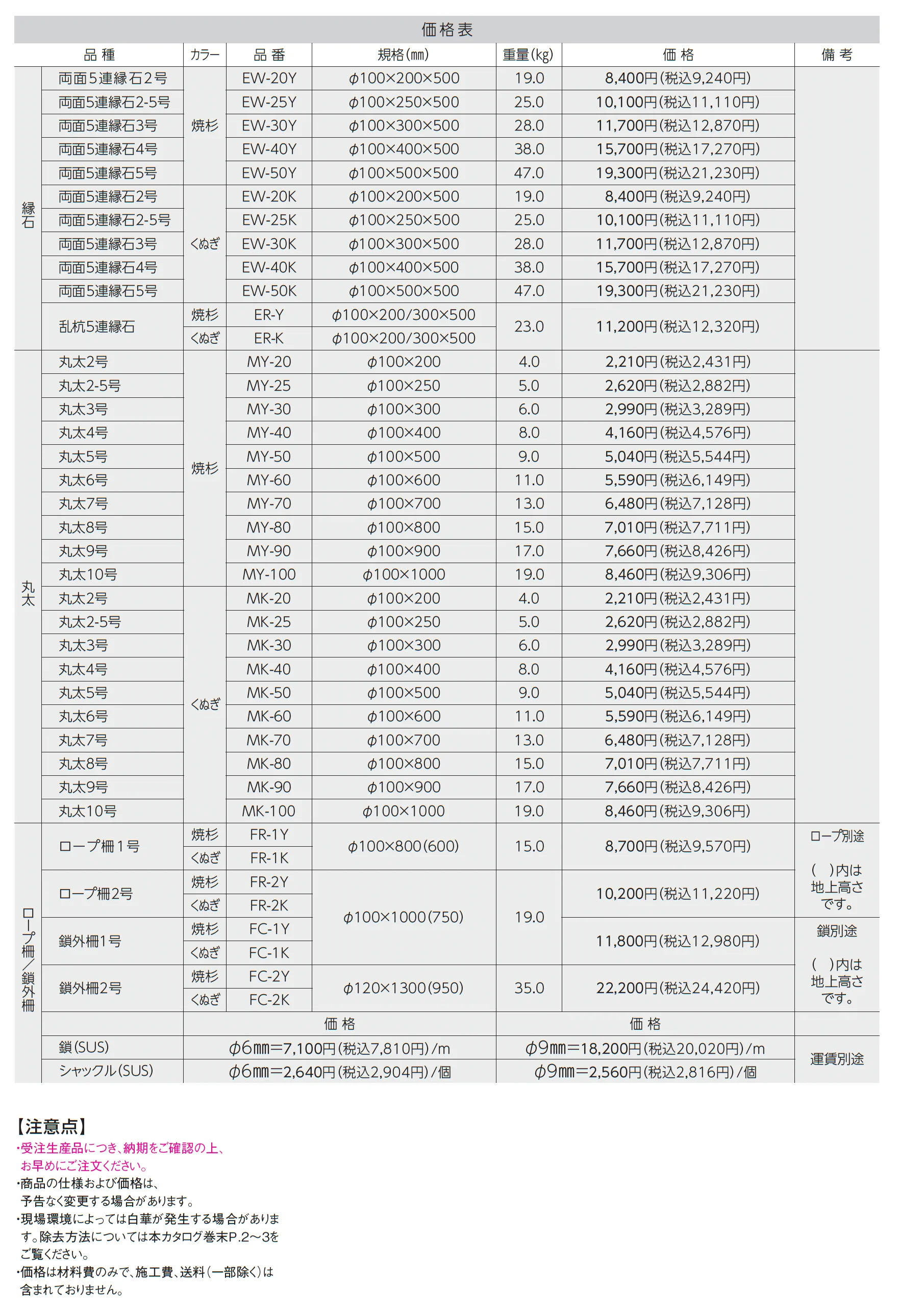擬木_価格_1
