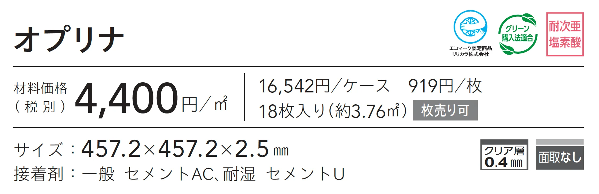 オプリナ【2023-2026年版】_価格_1
