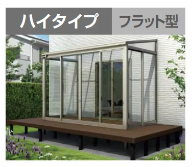 YKK APの「ソラリア テラス囲い スタンダードタイプ デッキ納まり【2023年版】」のサブ画像2