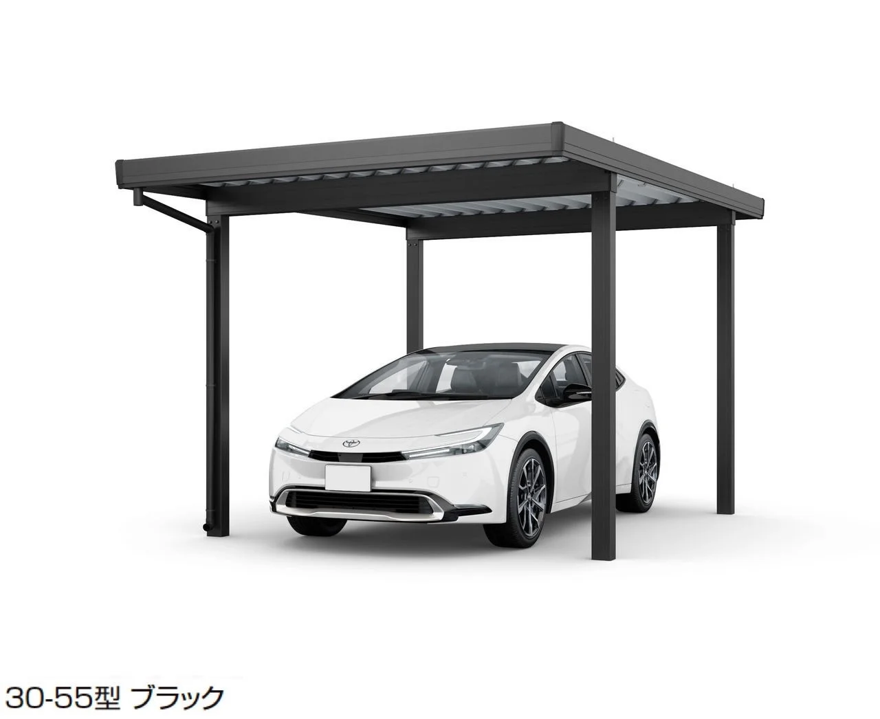 LIXILの「カーポートST 3000タイプ 1台用・小屋根サイズ」のサブ画像8