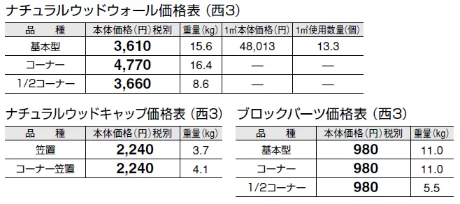 ナチュラルウッドウォール【2024年版】_価格_5